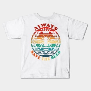 always save the bees Kids T-Shirt